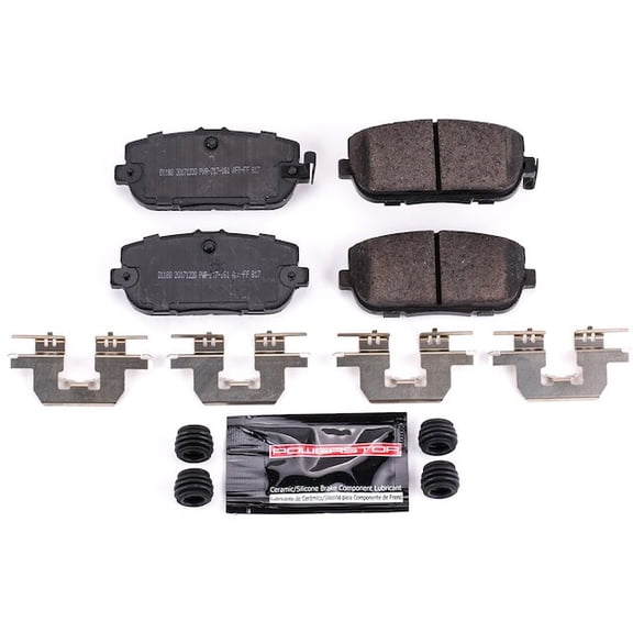 Rear Brake Pad Set - Compatible with 2017 - 2020 Fiat 124 Spider 2018 2019