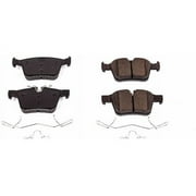 Rear Brake Pad Set - Compatible with 2017 - 2020 Jaguar F-Pace 2018 2019