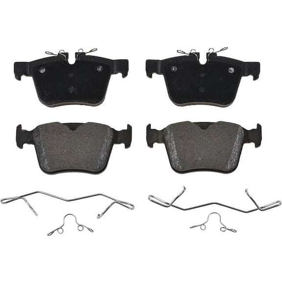 Rear Brake Pad Set - Compatible with 2017 - 2020 Jaguar XE 2018 2019