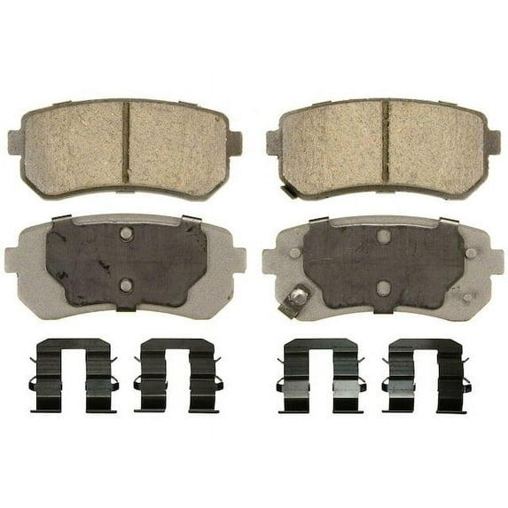 Rear Brake Pad Set - Compatible with 2017 - 2020 Kia Cadenza 2018 2019