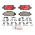 thumbnail image 1 of Rear Brake Pad Set - Compatible with 2017 - 2021 Nissan Rogue Sport 2018 2019 2020, 1 of 2