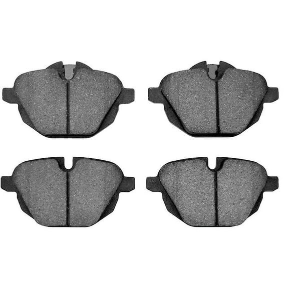 Rear Brake Pad Set - Compatible with 2017 - 2022 BMW 530i 2018 2019 2020 2021