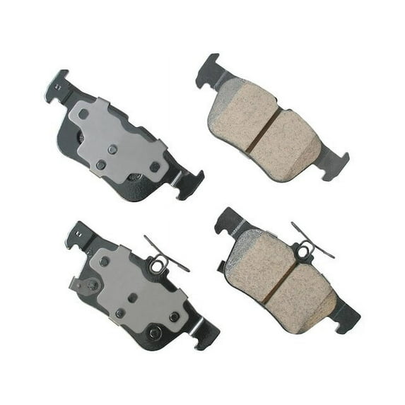 Rear Brake Pad Set - Compatible with 2017 - 2022 Ford Escape 2018 2019 2020 2021