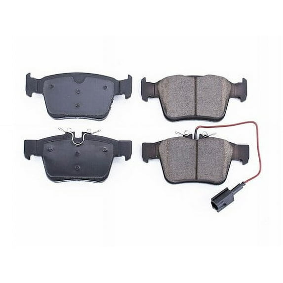 Rear Brake Pad Set - Compatible with 2017 - 2023 Alfa Romeo Giulia 2.0L 4-Cylinder - Power Stop