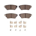 thumbnail image 1 of Rear Brake Pad Set - Compatible with 2018 - 2020, 2022 Mitsubishi Eclipse Cross 2019, 1 of 2