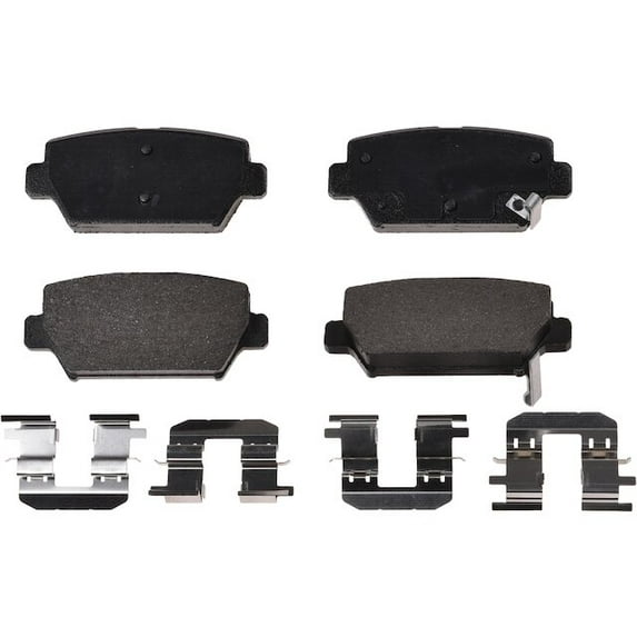 Rear Brake Pad Set - Compatible with 2018 - 2020, 2022 Mitsubishi Eclipse Cross 2019