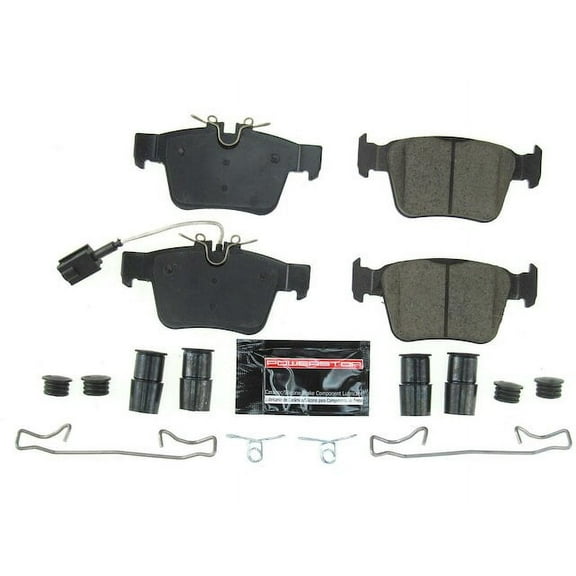 Rear Brake Pad Set - Compatible with 2018 - 2021 Alfa Romeo Stelvio 2.0L 4-Cylinder 2019 2020