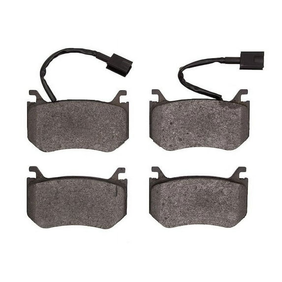 Rear Brake Pad Set - Compatible with 2018 - 2021 Alfa Romeo Stelvio Quadrifoglio 2019 2020