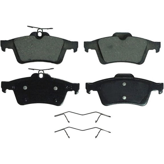 Rear Brake Pad Set - Compatible with 2018 - 2021 Ford EcoSport 2019 2020