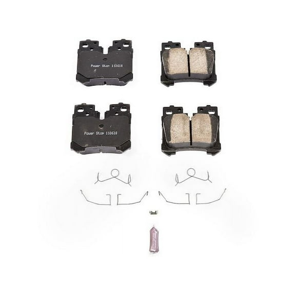 Rear Brake Pad Set - Compatible with 2018 - 2021 LS500h Base 2019 2020