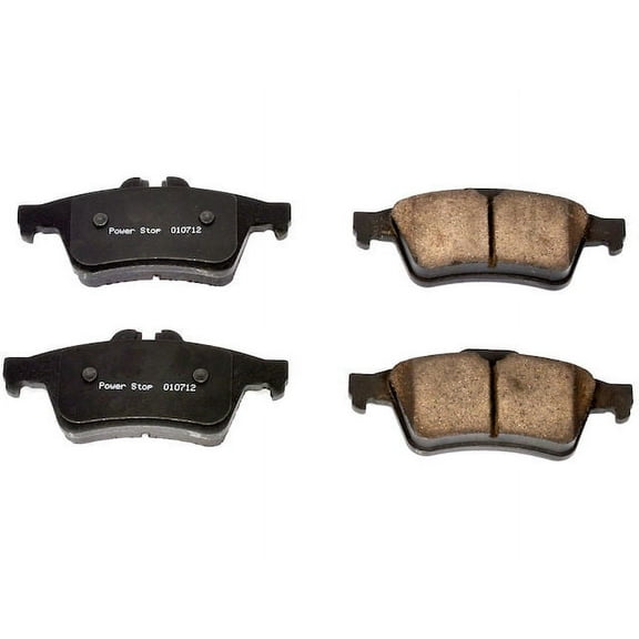 Rear Brake Pad Set - Compatible with 2018 - 2022 Ford EcoSport 2019 2020 2021