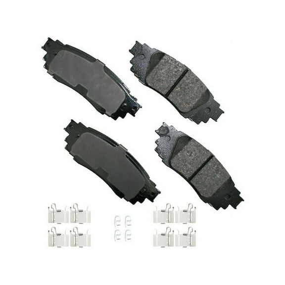 Rear Brake Pad Set - Compatible with 2018 - 2022 RX350L 3.5L V6 2019 2020 2021