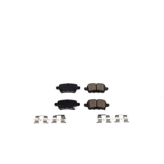 Rear Brake Pad Set - Compatible with 2019 - 2020 Buick Regal Sportback