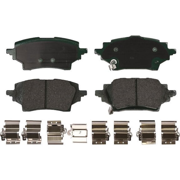 Rear Brake Pad Set - Compatible with 2019 - 2022 Toyota C-HR 2020 2021