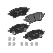 Rear Brake Pad Set - Compatible with 2019 - 2022 Toyota C-HR 2020 2021