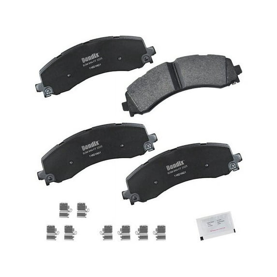Rear Brake Pad Set - Compatible with 2019 - 2023 Ram 3500 2020 2021 2022