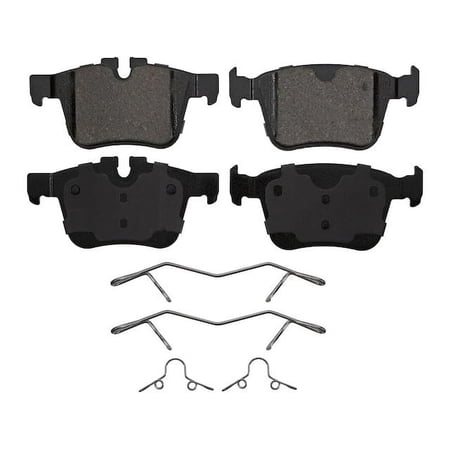 Rear Brake Pad Set - Compatible with 2019 - 2023 Volvo V60 2020 2021 2022