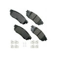 thumbnail image 1 of Rear Brake Pad Set - Compatible with 2019 - 2024 Toyota RAV4 2020 2021 2022 2023, 1 of 2