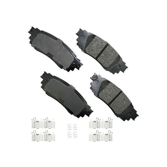 Rear Brake Pad Set - Compatible with 2019 - 2024 Toyota RAV4 2020 2021 2022 2023