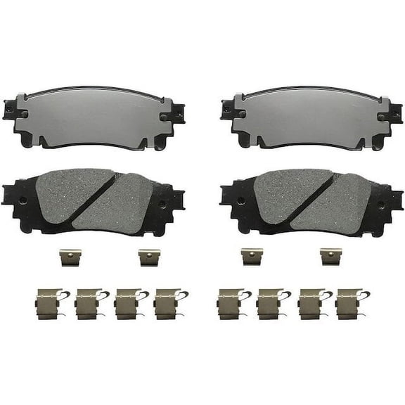 Rear Brake Pad Set - Compatible with 2020 - 2021 Toyota C-HR