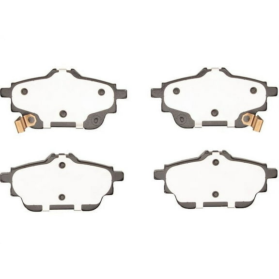 Dynamic Friction B0172-V958993: Ceramic Brake Pads Rear, 2 Pack
