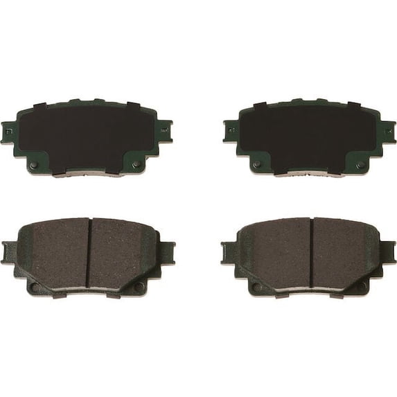 Rear Brake Pad Set - Compatible with 2020 - 2022 Toyota Highlander 2021