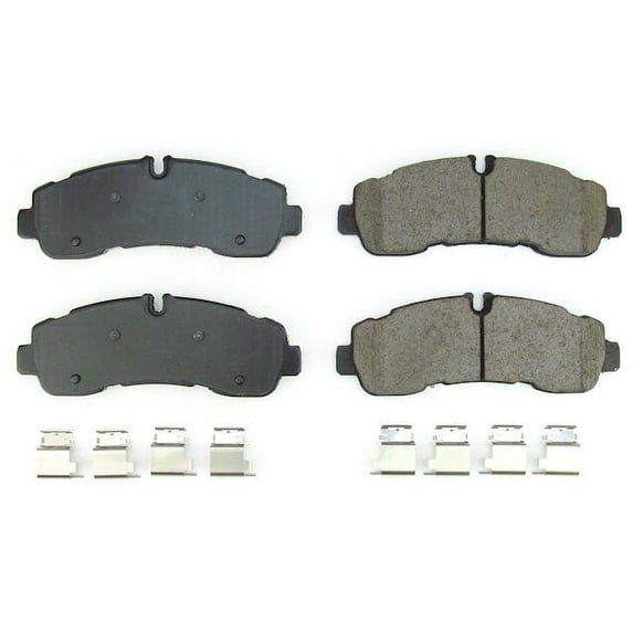 Rear Brake Pad Set - Compatible with 2020 - 2023 Ford Transit-350 HD - Power Stop