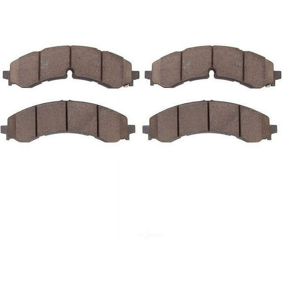 Rear Brake Pad Set - Compatible with 2020 - 2024 Chevy Silverado 3500 HD 2021 2022 2023
