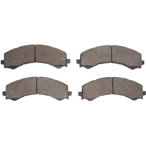 Rear Brake Pad Set - Compatible with 2021 - 2022 Chevrolet Express 4500 - Dynamic Friction