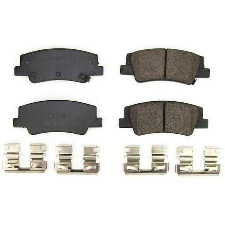 Rear Brake Pad Set - Compatible with 2021 - 2022 Kia K5 - Power Stop