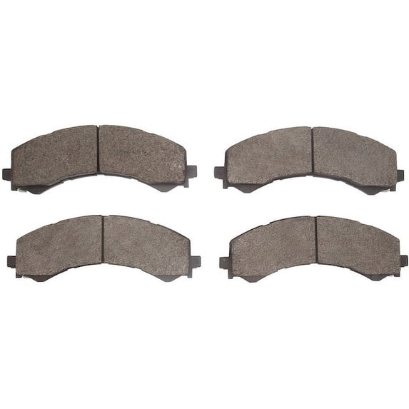 Rear Brake Pad Set - Compatible with 2021 - 2023 Chevrolet Express 3500 - Dynamic Friction