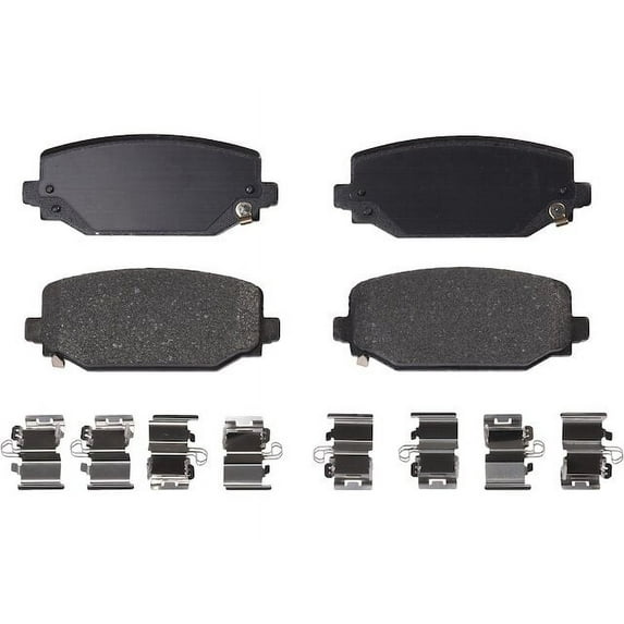 Rear Brake Pad Set - Compatible with 2022 - 2024 Jeep Grand Cherokee 2023