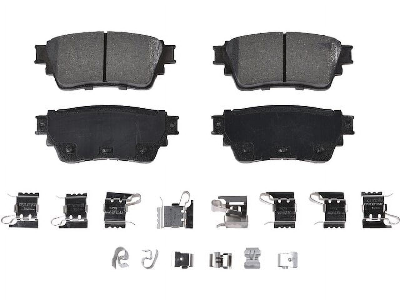 Rear Brake Pad Set - Compatible with 2022 Mitsubishi Outlander