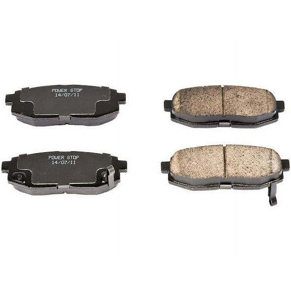 Rear Brake Pad Set - Compatible with 2022 Toyota GR86