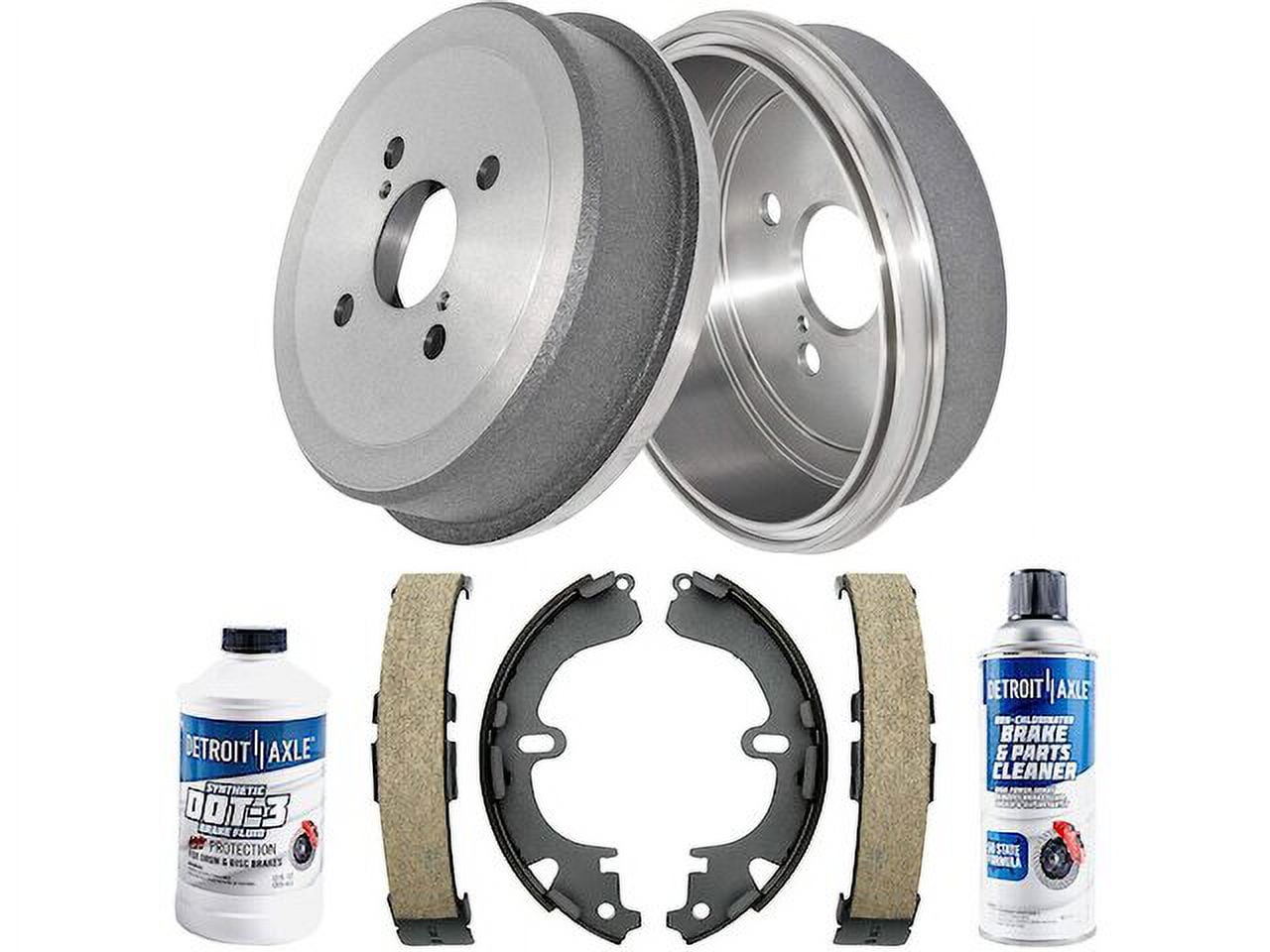 Rear Brake Pad Set and Brake Drum Kit - Compatible with 1993 - 1998 ...