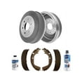 thumbnail image 1 of Rear Brake Pad Set and Brake Drum Kit - Compatible with 2009 - 2013 Chevy Silverado 1500 2010 2011 2012, 1 of 2