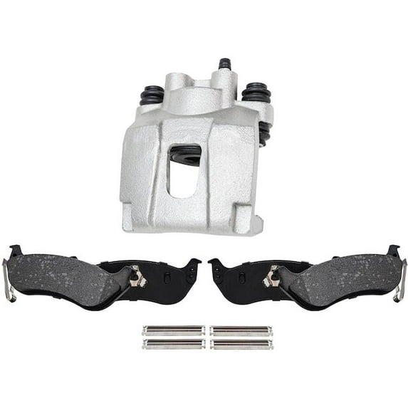 Rear Brake Pad and Caliper Kit - Compatible with 2007 - 2010 Ford Explorer Sport Trac 2008 2009