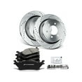 thumbnail image 1 of Rear Brake Pad and Rotor Kit 6 - Compatible with 2012 - 2020 Ford F-150 2013 2014 2015 2016 2017 2018 2019, 1 of 2
