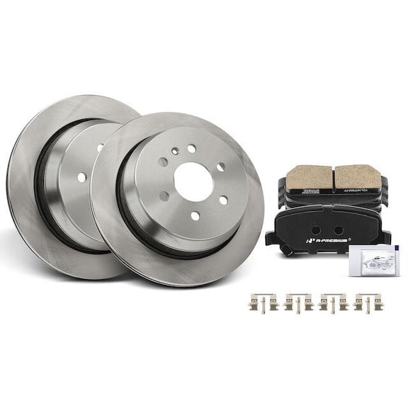 Rear Brake Pad and Rotor Kit 6 - Compatible with 2015 - 2020 Chevy Colorado 2016 2017 2018 2019