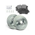 thumbnail image 1 of Rear Brake Pad and Rotor Kit 6 - Compatible with 2019 - 2020 Audi A6 Quattro, 1 of 2