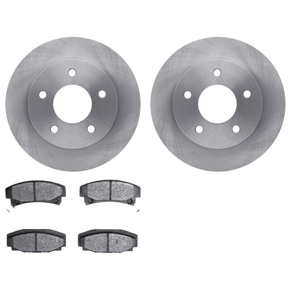 Rear Brake Pad and Rotor Kit - Compatible with 1988 - 1991 Buick Reatta 1989 1990