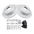 thumbnail image 1 of Rear Brake Pad and Rotor Kit - Compatible with 1991 - 1997 Honda Accord 1992 1993 1994 1995 1996, 1 of 2