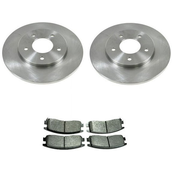 Rear Brake Pad and Rotor Kit - Compatible with 1994 - 1996 Pontiac Grand Prix 1995