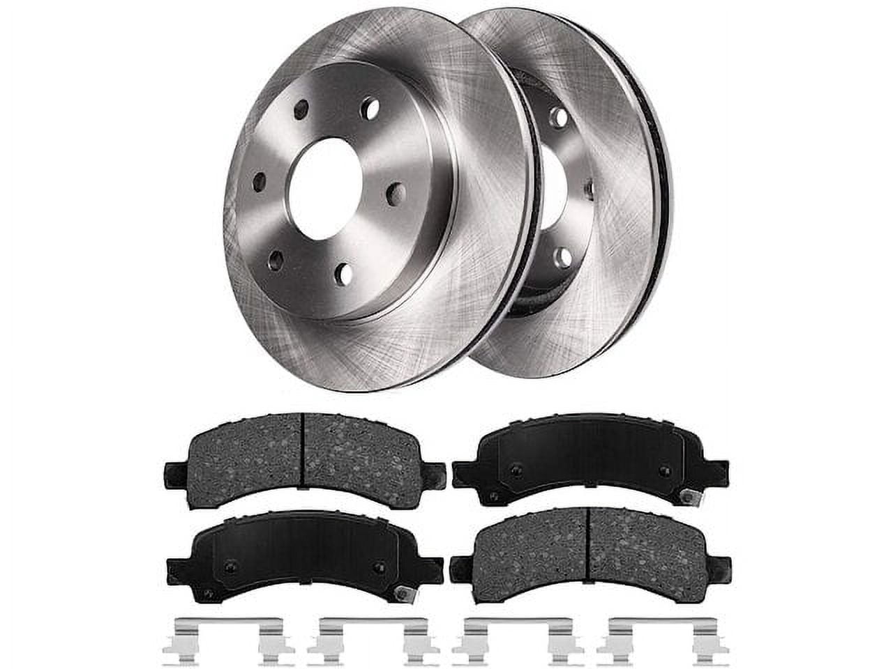 2000 Azuzu Rodeo Rear Rear Brake Pad and Rotor Kit - Compatible with 1994 - 2004 Isuzu Rodeo ...