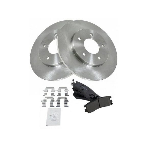 Rear Brake Pad and Rotor Kit - Compatible with 1995 - 1999 Chevy Lumina 1996 1997 1998