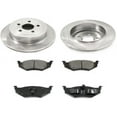 thumbnail image 1 of Rear Brake Pad and Rotor Kit - Compatible with 1996 - 2006 Chrysler Sebring 2.7L V6 1997 1998 1999 2000 2001 2002 2003 2004 2005, 1 of 2