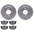 thumbnail image 1 of Rear Brake Pad and Rotor Kit - Compatible with 1997 - 2006 Hyundai Elantra - Dynamic Friction, 1 of 2