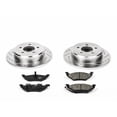 thumbnail image 1 of Rear Brake Pad and Rotor Kit - Compatible with 1997 Plymouth Grand Voyager - Power Stop, 1 of 2