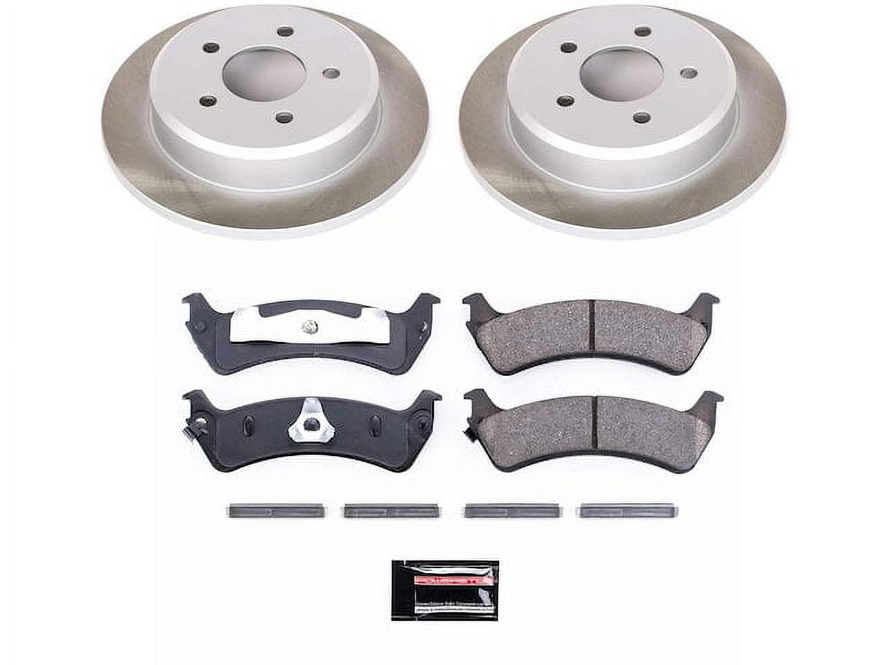 Rear Brake Pad and Rotor Kit - Compatible with 1998 - 2002 Ford Ranger ...
