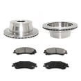 thumbnail image 1 of Rear Brake Pad and Rotor Kit - Compatible with 1998 - 2004 GMC Sonoma 1999 2000 2001 2002 2003, 1 of 2